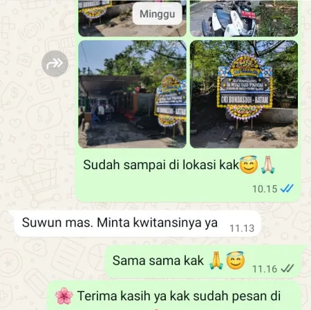 Pengiriman Papan Bunga Duka Segeran Kidul Juntinyuat