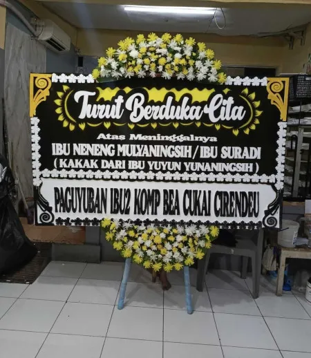 Papan Bunga Duka Segeran Kidul Juntinyuat